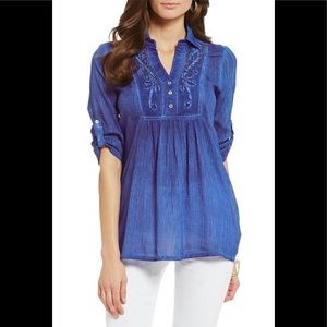 Reba Destiny Blue Top